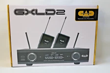 CAD Audio GXLD2-BBAH Digital Dual Channel Wireless Bodypack Microphone System