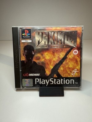 Maximum Force - PS1 Sony PlayStation 1 PSone mit Anleitung Disc poliert
