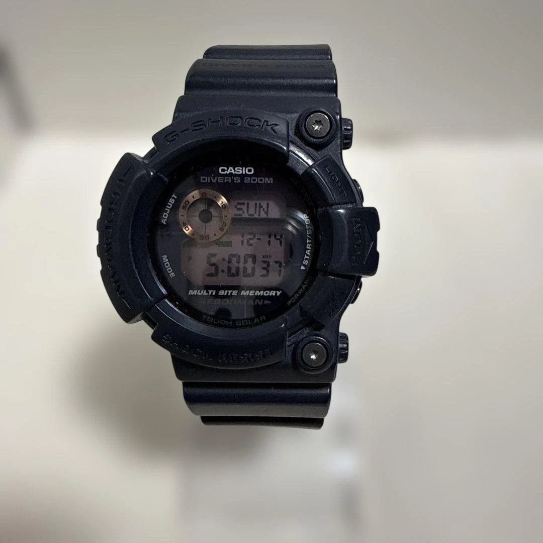 時計 Casio G-Shock GW-200MS FROGMAN CASIO G-Shock Frogman 'Black' GW-200MS-1JF