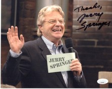 Jerry Springer signed 8x10 Photo The Jerry Springer Show