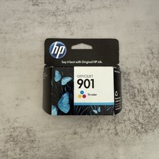 HP 901 Tri-Color Original OEM Ink Cartridge Genuine HP OfficeJet