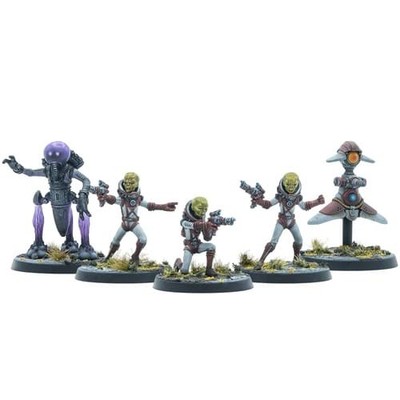 Fallout Wasteland Warfare Zetans Invaders from Beyond Modiphius