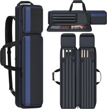 Pool Cue Case 4x5 Pool Cue Carrying Case Soft Padded Billiard Stick Bag