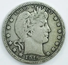 1916 D BARBER QUARTER! MUST SEE! FANTASTIC! COLLECTORS ITEM! CRAZY! NR #P1402