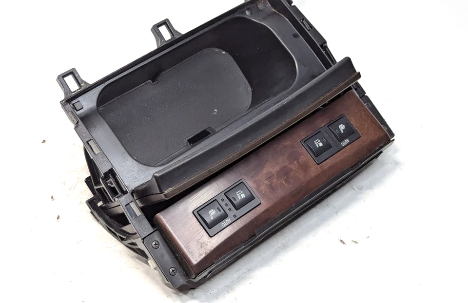 Lexus GS350 2013-2015 consola central portavasos moldura de madera OEM Foto 2 de 4