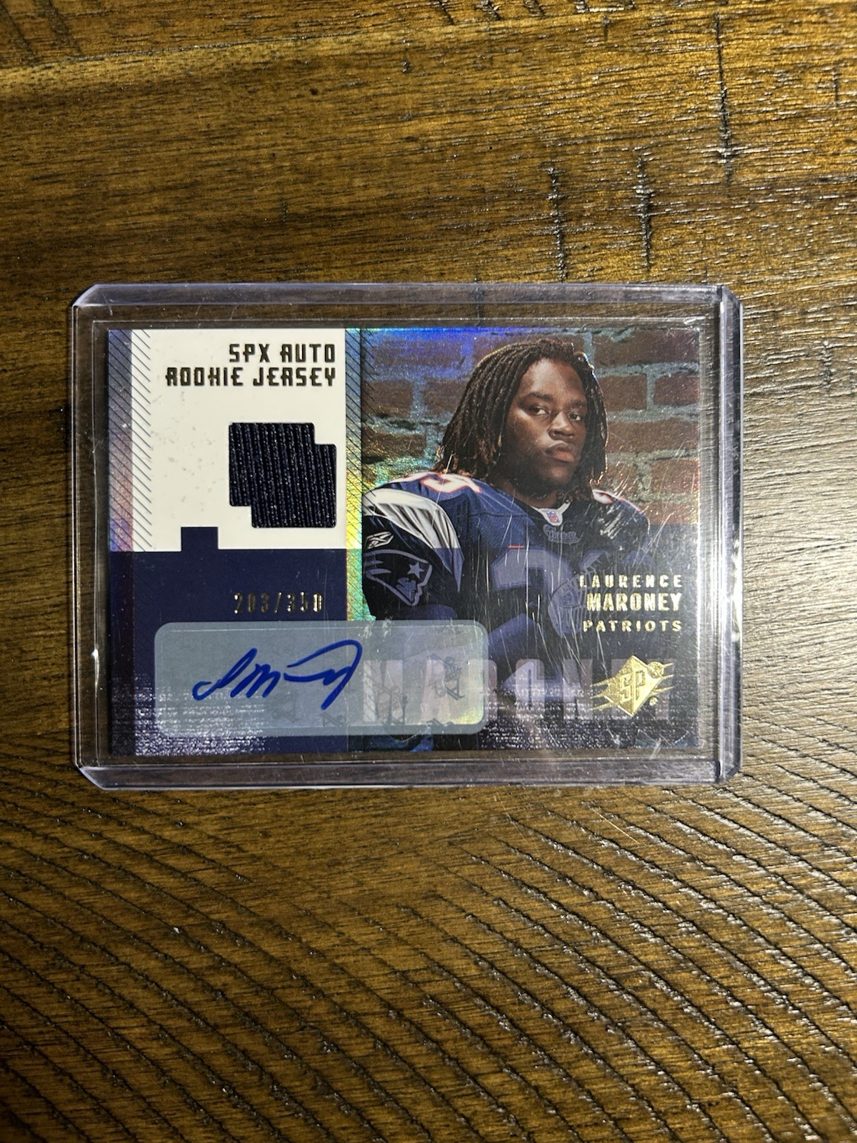Laurence Maroney Spx #190 Autograph-Gold