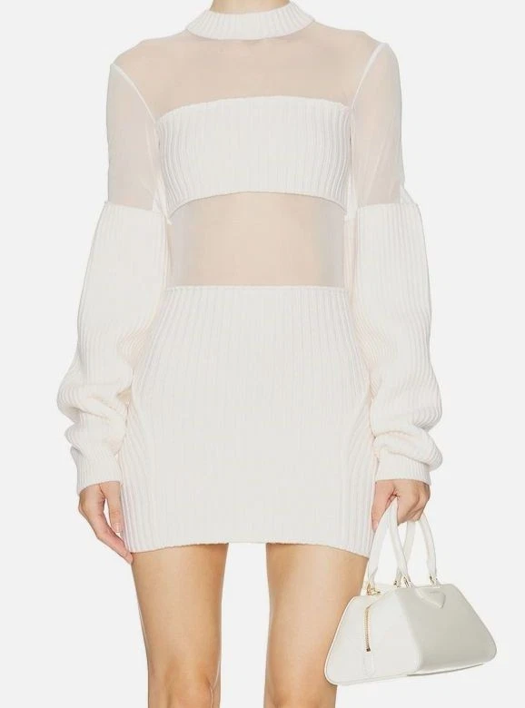 ivory jean paul gaultier dress Sweater Dresses for sale Marion cotillard