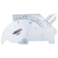 INSIZE 4835-1 Welding Gage, Stainless Steel 55VN69