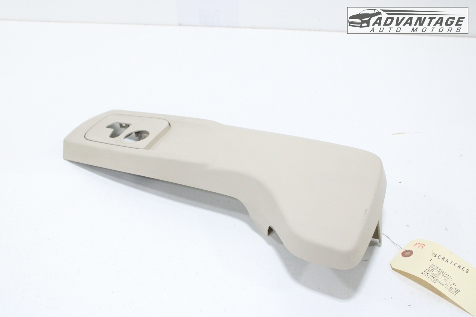 2014-2016 MASERATI QUATTROPORTE M156 FRONT RIGHT SEAT SWITCH COVER PANEL OEM