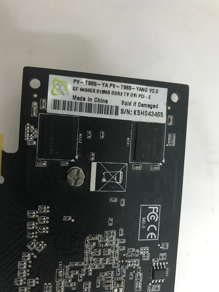 GF 8400GS 512meg ddr2 tv dvi pci-e video card - Image 3 of 3