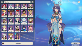 Genshin Impact AR 59 America - Raiden Shogun C3 - Kinich C2 - Nahida C1 - Lauma