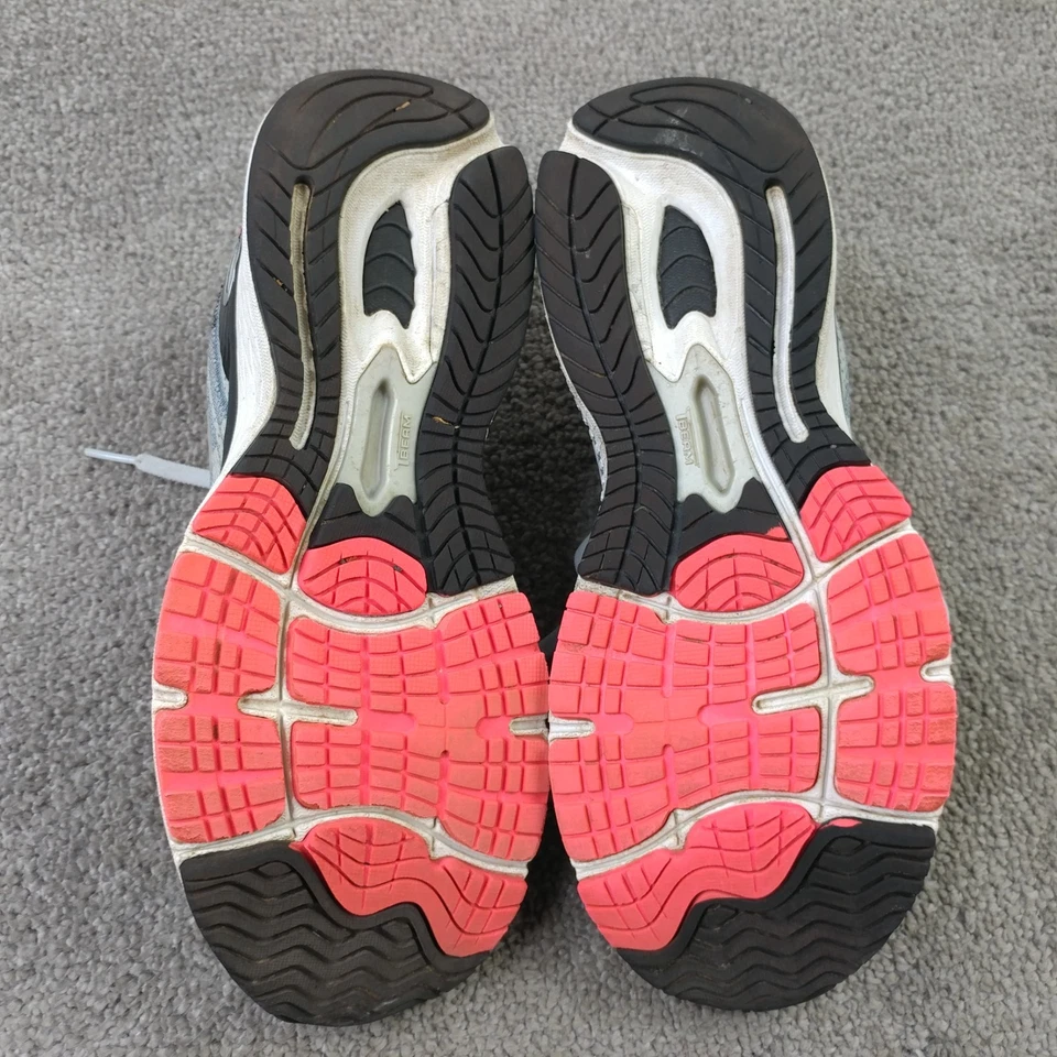 New Balance 860v9 Mujer Talla 8 Zapatos para Correr Gris Azul Parte Superior Baja Tenis con Cordones Foto 3 de 4