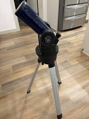 Meade ETX-70AT Telescope W/Autostar controller, Lenses, Hard Case, &Tripod+Bag 