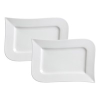 Ritzenhoff & Breker Melodie Servierplatte 26 X 17 Cm 2Er Set In Weiß
