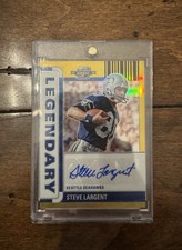 2022 Panini Contenders Optic Steve Largent Legendary Auto Gold /10 LCASL