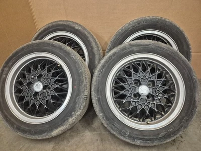VW GOLF JETTA POLO MK1 MK2 MK3 BBS RA ALLOY WHEELS SET 165601025 MESH OLDSCHOOL - Bild 1 von 4