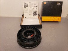 Vintage Kodak Carousel Transvue 140 Projector Gray Slide Tray with box