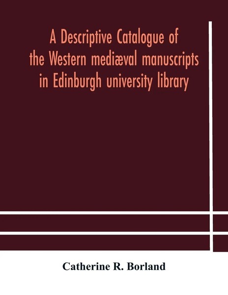 A Descriptive Catalogue Of The Western M | A Descriptive Catalogue Of The...-image