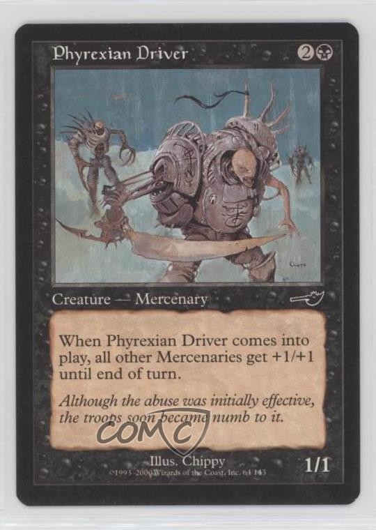 Phyrexian Driver Magic: Nemesis #64 2000