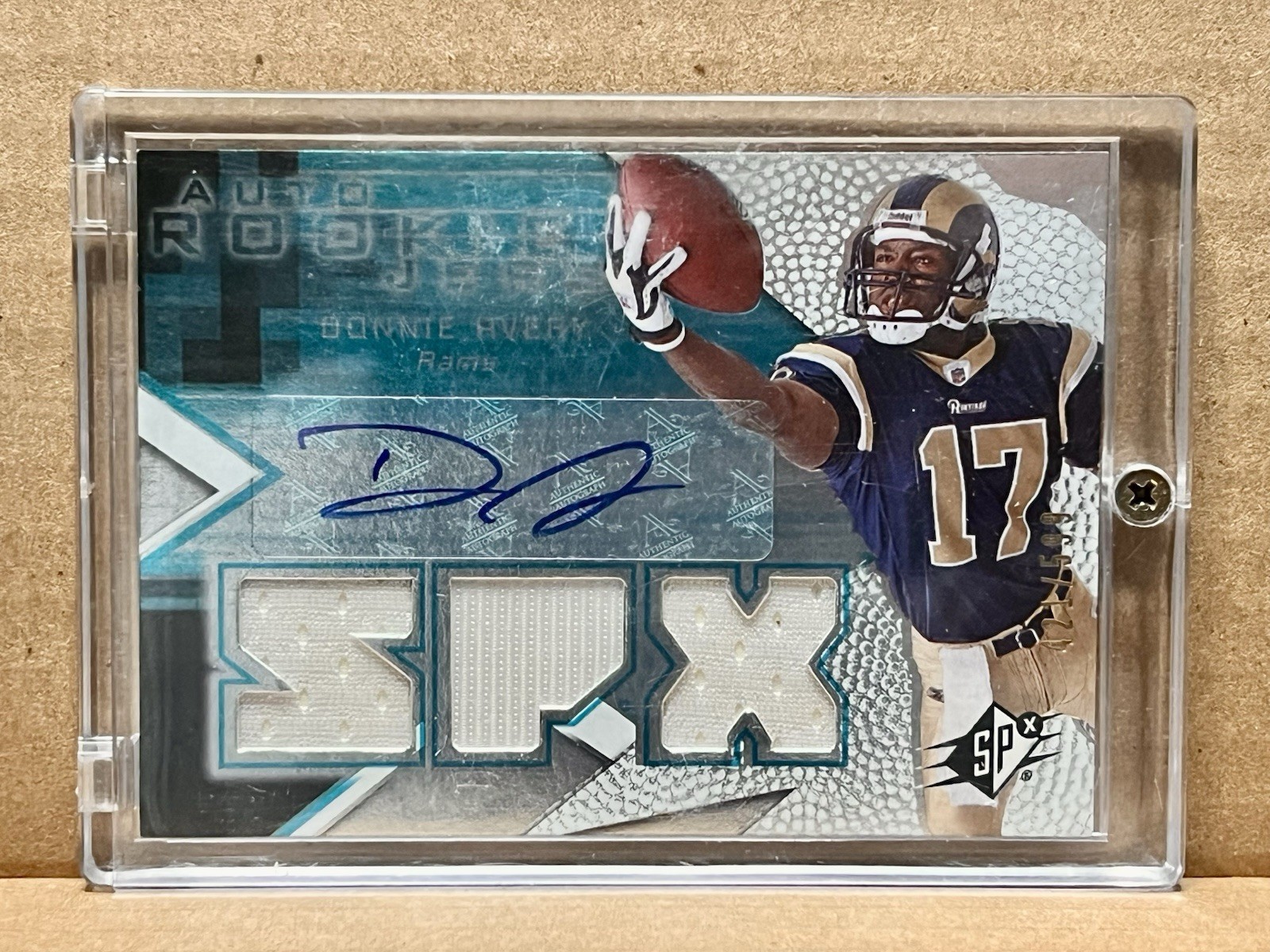 Donnie Avery Spx #151 Autograph