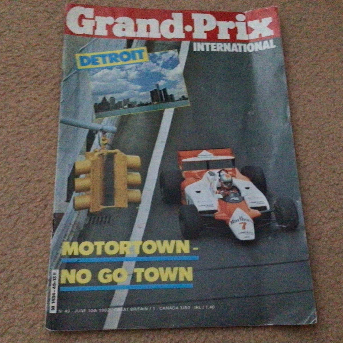 Revue Grand Prix International N°70 - Italie 1983, Piquet, Prost, Patrese, Bon état
