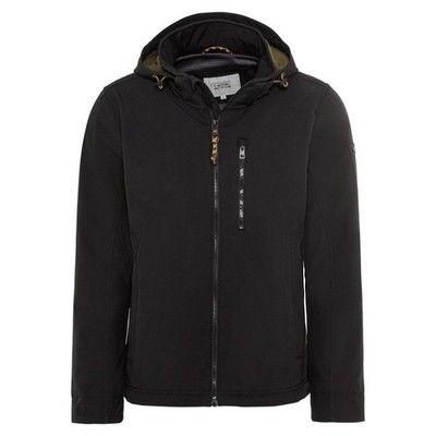 Camel active men's jacket softshell jacket black plain 9O22 430950 09 black