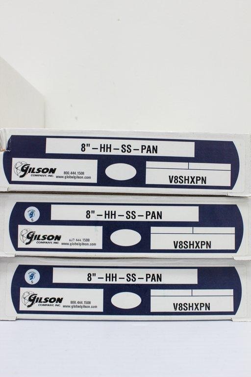 Gilson Sieve V8SF 12 Piece Test Sieve Set for Laboratory Precision (3372579)