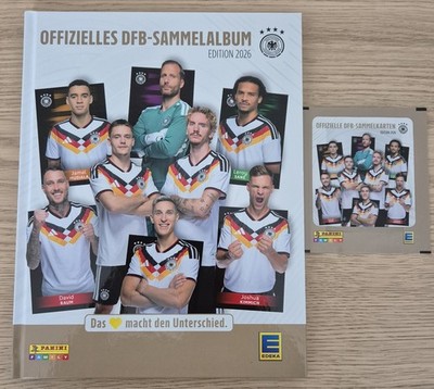 Edeka Panini Offizielles DFB - Sammelalbum Edition WM 2026 DFB Cards + 1 Tüte