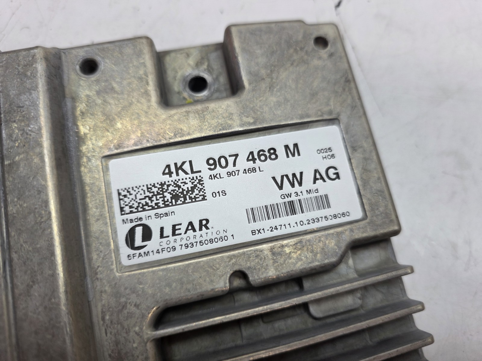 LAMBORGHINI URUS DIAGNOSIS INTERFACE GATEWAY MODULE OEM 4KL907468M