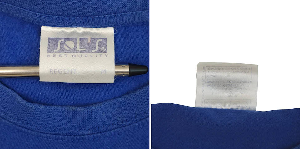 VTG Y2K Dragon Ball GT Bird Studio Goku Trunks Pan Graphic Anime Blue T-Shirt M - Image 3 of 4