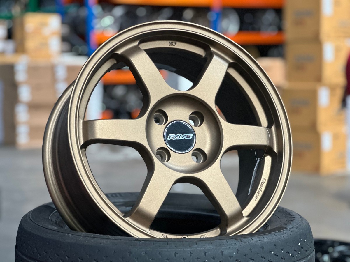 New 16x7 ET40 VLF TE37 Sonic Design (4 Wheel) 4x100 HONDA TOYOTA