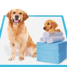 100 Pack 33x45cm Extra Large Dog Pee Pads - Super Absorbent  Leak-Proof Disp...