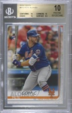 2019 Topps Pete Alonso (Batting) #475 BGS 10 PRISTINE 1j6