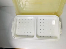 Ronco Showtime Rotisserie Model 4000 5000 Steam White Tray Set