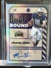 Michael Hiers 2024 Leaf Metal #DB-MH1 Draft Bound Purple Auto 8/8 Bookends