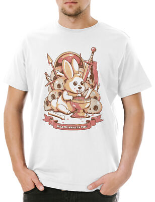 Killer Rabbit III Herren T-Shirt Monty Knights Ritter Python Of Ni Kokosnuss