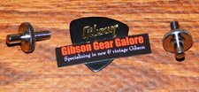 Gibson Les Paul Bridge Post Studs Chrome Nashville 4MM Wide Guitar Parts Project