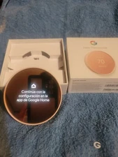 Google Nest Smart Thermostat, Sand - GA02082-US