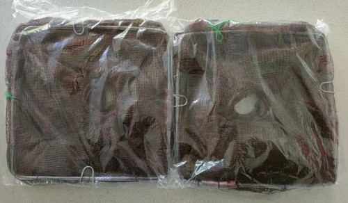 2 X High-quality Foldable Fishing Shrimp Fish Crab Yabbie Bait Net Trap - Picture 2 of 2