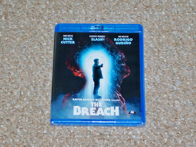 The Breach Blu-ray 2023 Brand New Rodrigo Gudino Raven Banner