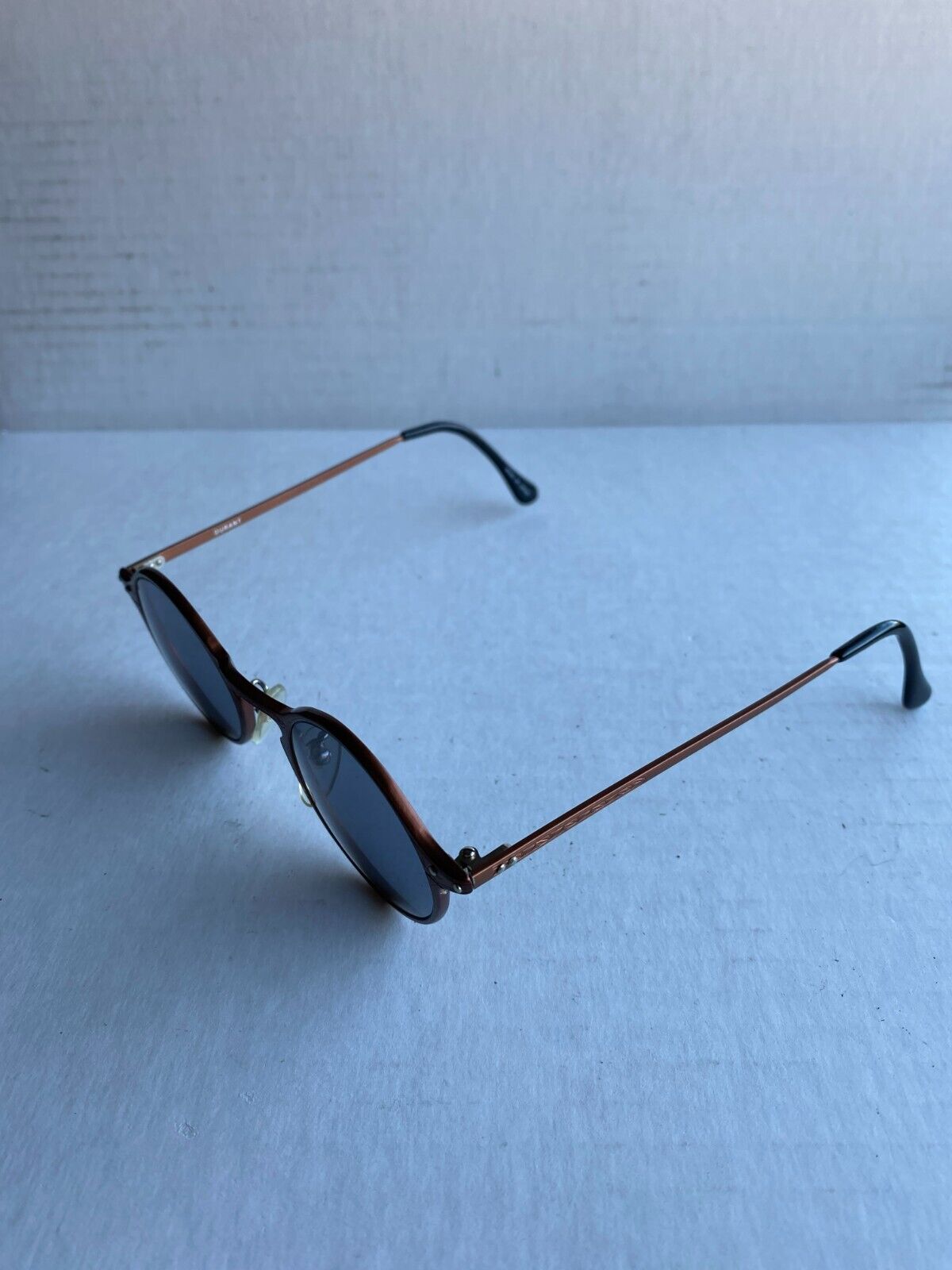 Vintage Copper Round Sunglasses - image 3