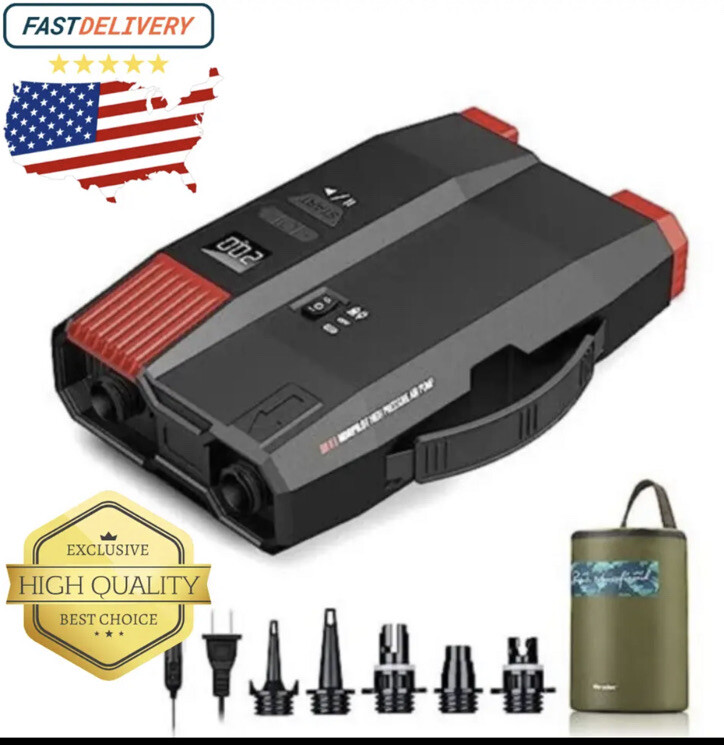 Morpilot 20PSI Paddle Board Air Pump Dual Stage Inflation Powerful