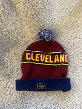 Cleveland cavaliers hat cap beanie winter adult one size mens red nba casual