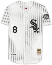 BO JACKSON Autographed Signed AUTHENTIC WHITE SOX MITCHELL NESS JERSEY FANATICS