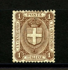1896 - KINGDOM OF ITALY - LOT/37930 - 1 CENT. STEM - NEW