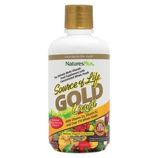 Nature's Plus Source of Life Gold Liquid Multivitamin Supplement 30 Fl Oz