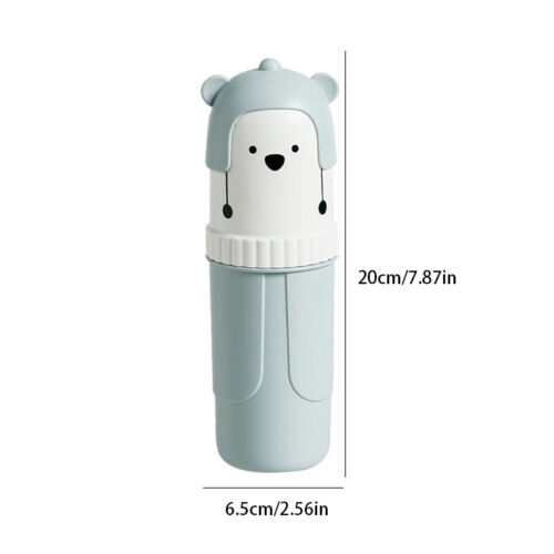 Cartoon Bear Doftpaste Brush Solder accessoires de salle de bain Brosse à dents  - Photo 1/13