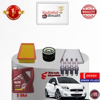 Inspektionskit Filter ÖL Kerzen Fiat Grande Punto 1.4 8V 57KW Von 2011->