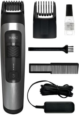 Wahl Bartschneider Cordless - Aqua Trim Kit, Wet & Dry Wasserdichter Trimmer für...