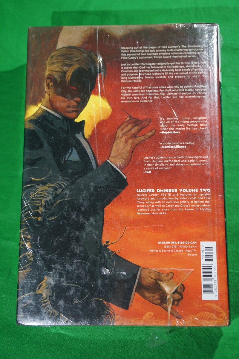 LUCIFER OMNIBUS VOL 2 Sandman Universe DC Vertigo Comics Hardcover